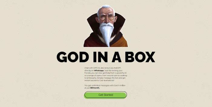 Cómo chatear con ChatGPT en Whatsapp - How to chat with ChatGPT on Whatsapp Access the God in a Box website How to chat with ChatGPT on Whatsapp - Access the God in a Box website.