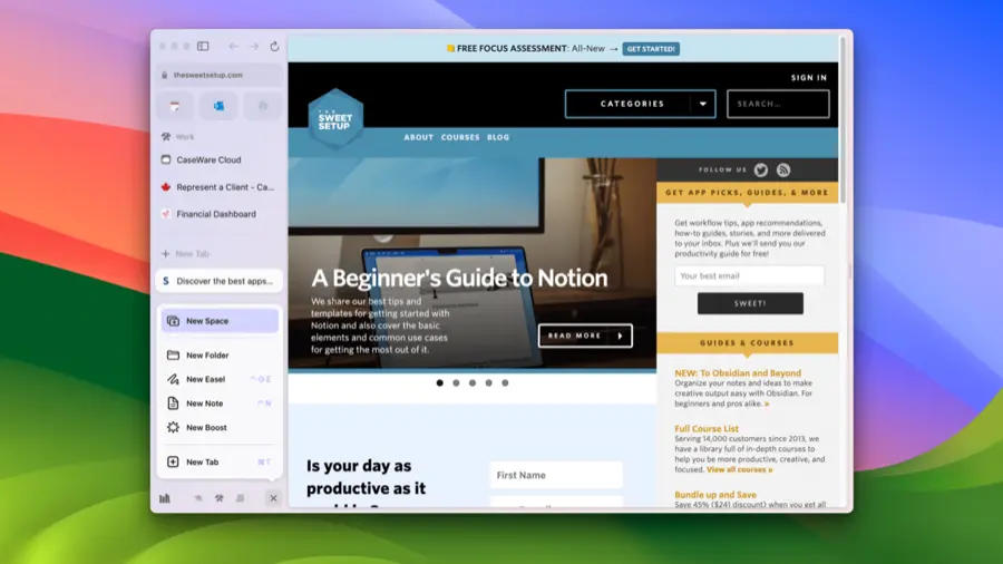 Arc Browser - Arc Browser Screenshot 06 Arc Browser - Arc Browser Screenshot 06