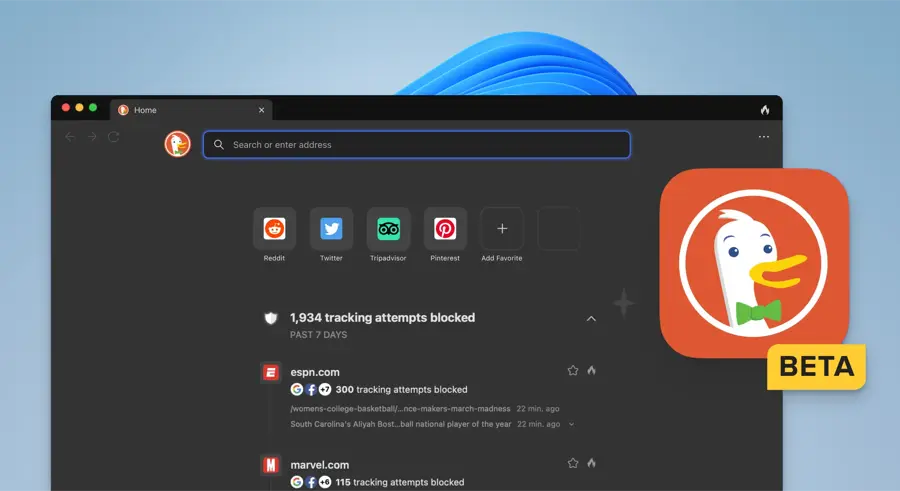 DuckDuckGo - DuckDuckGo Browser Screenshot 01 DuckDuckGo - DuckDuckGo Browser Screenshot 01