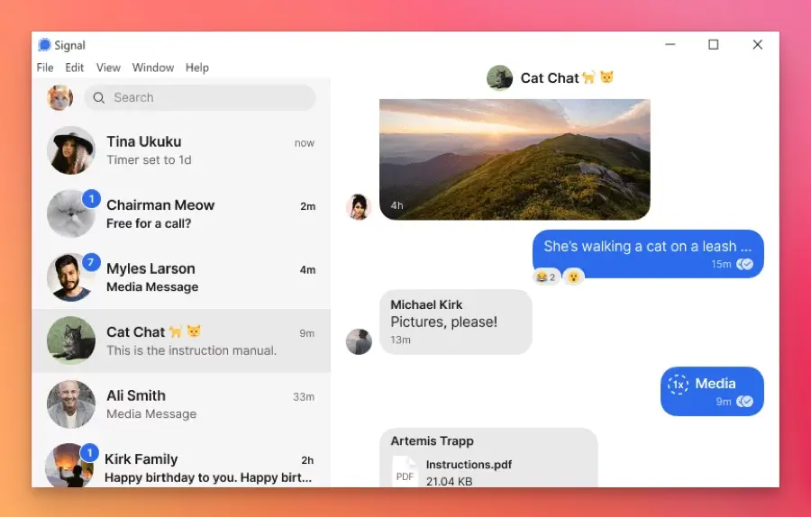 Signal - Signal Screenshot 02 Signal - Signal Screenshot 02